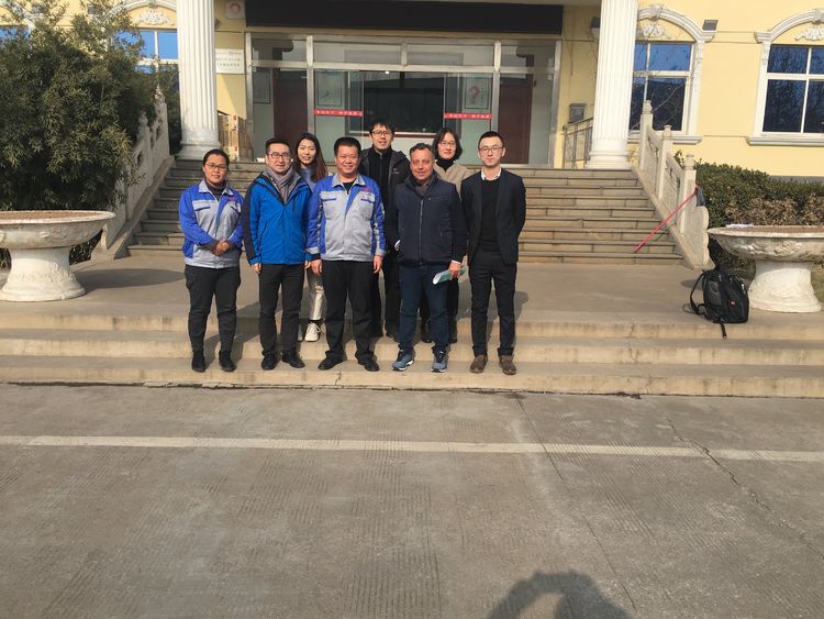 客户来厂考察合照 客户来厂考察合照