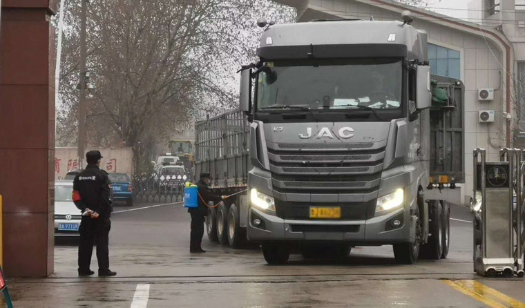 金格瑞按照防控措施进行发货