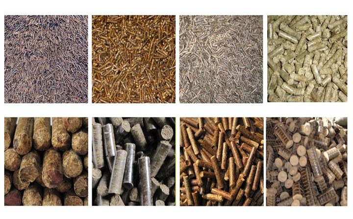 各种生物质颗粒