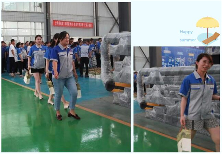 随着炎炎夏日的来临，近期气温逐步攀升，为切实做好夏季防暑降温工作，保障员工的身体健康，7月17日下午，山东金格瑞开展“您战高温助振兴 我送清凉鼓干劲”--夏送清凉主题活动，给所有的员工送上了防暑降温茶，用爱心给这个炎夏降温。.jpg